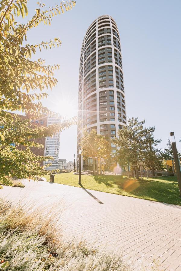Skau Coral Residence In Sky Park 22 Floor 1Tower Panoramic View Free Parking Μπρατισλάβα Εξωτερικό φωτογραφία