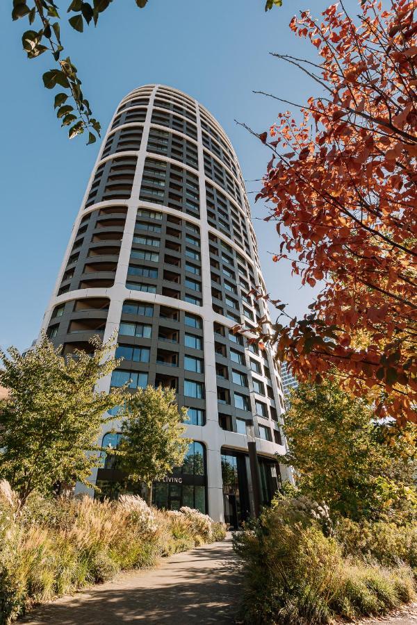 Skau Coral Residence In Sky Park 22 Floor 1Tower Panoramic View Free Parking Μπρατισλάβα Εξωτερικό φωτογραφία
