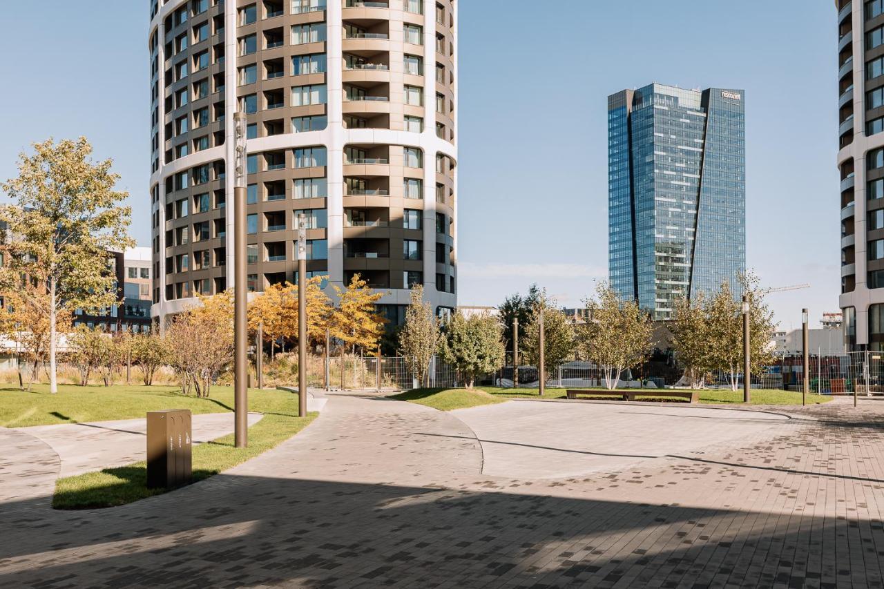 Skau Coral Residence In Sky Park 22 Floor 1Tower Panoramic View Free Parking Μπρατισλάβα Εξωτερικό φωτογραφία